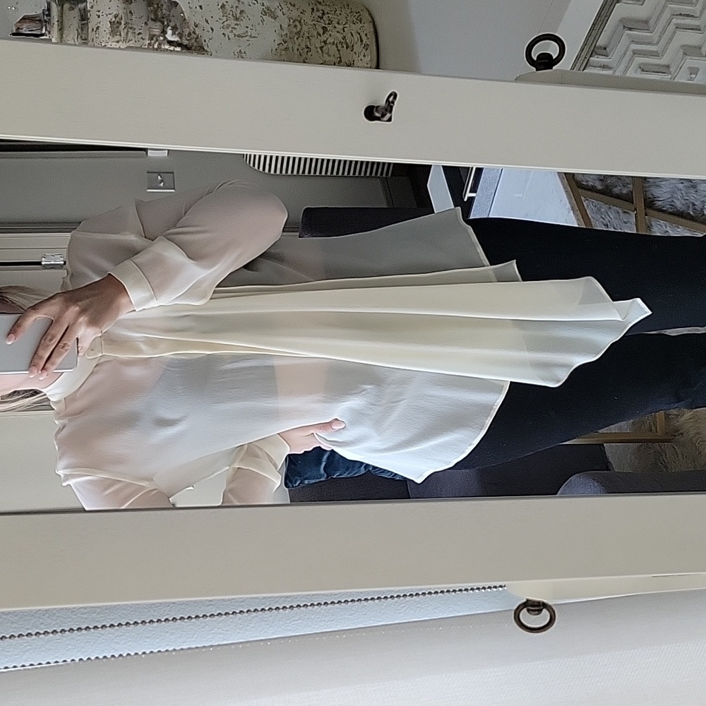 ETRO NWT 100% Silk Long Sleeve Blouse - Picture 7 of 7